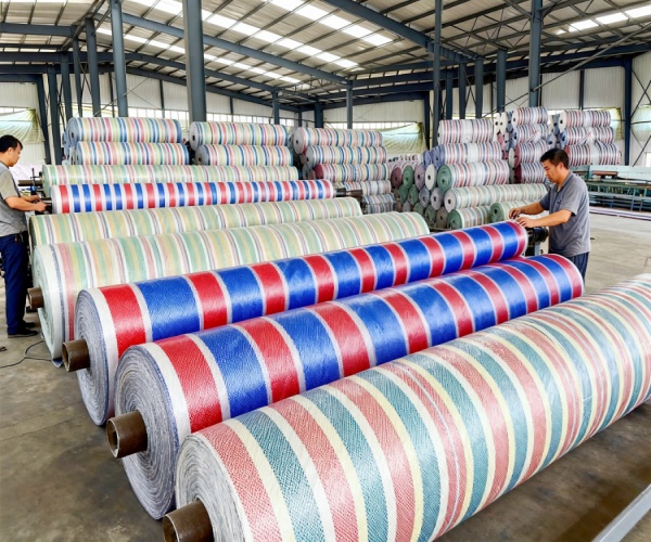 彩条布防水防晒性能怎么判断？天津建筑工地专用加厚聚乙烯彩条布测评指南