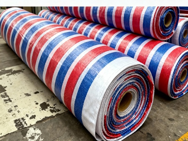 河南彩条布生产厂家 耐磨抗撕拉彩条布 仓储盖货可用