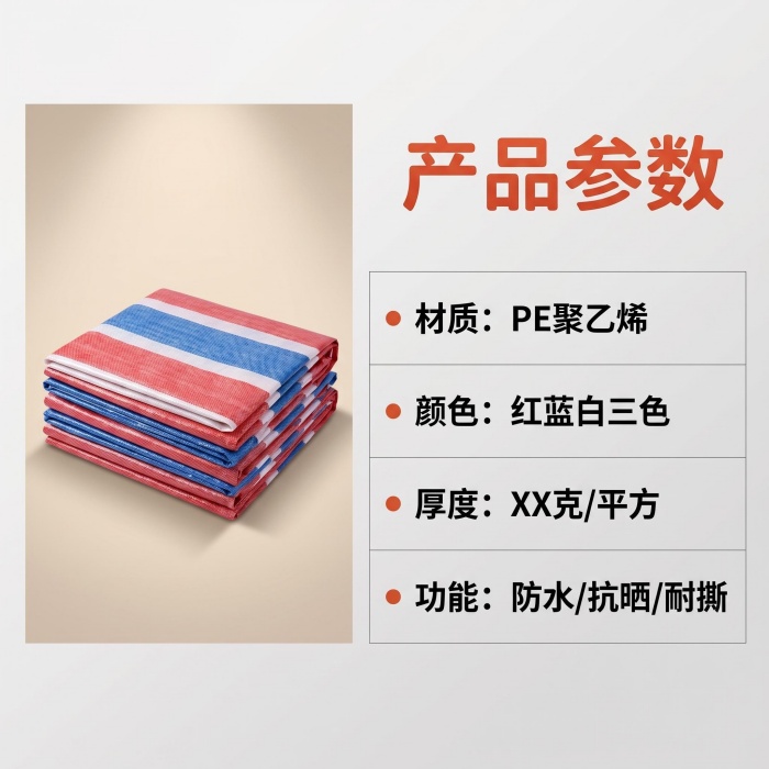 彩条布详细规格_参数表_ 篷布产品完整参数
