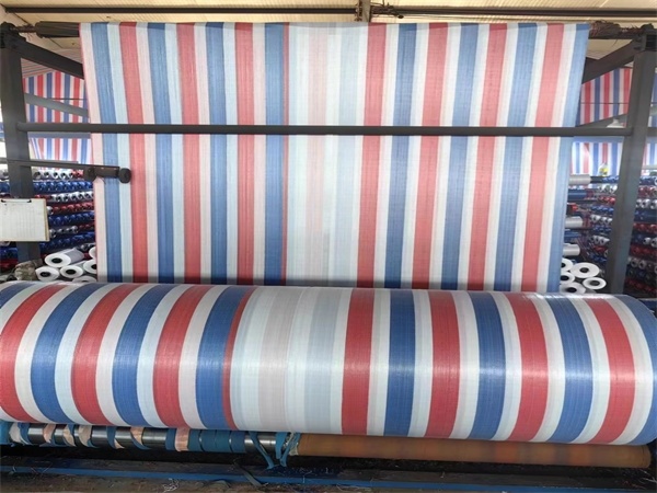 80克6米宽双层覆膜彩条布